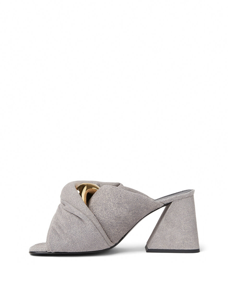 Twisted Heel Chian Sandal