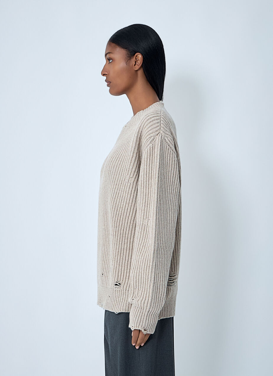 Distressed Sweater