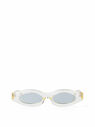 Kuboraum Y5 Silver Sunglasses Silver flkub0349006sil