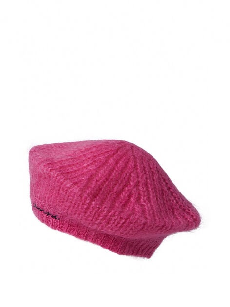 Brushed Knit Beret