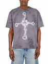 Acne Studios Tie Dye Crewneck T-shirt  flacn0148031ppl