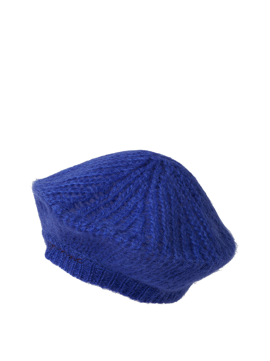 Brushed Knit Beret
