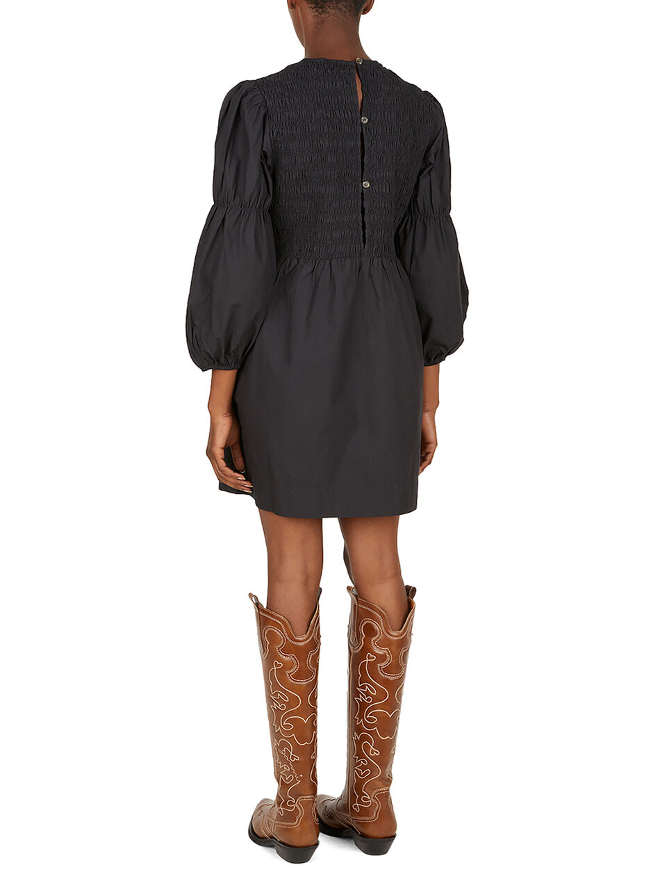 Puff Sleeve Smock Dress