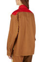 Marni x Carhartt Colour Block Panel Shirt Brown flmca0250003brn