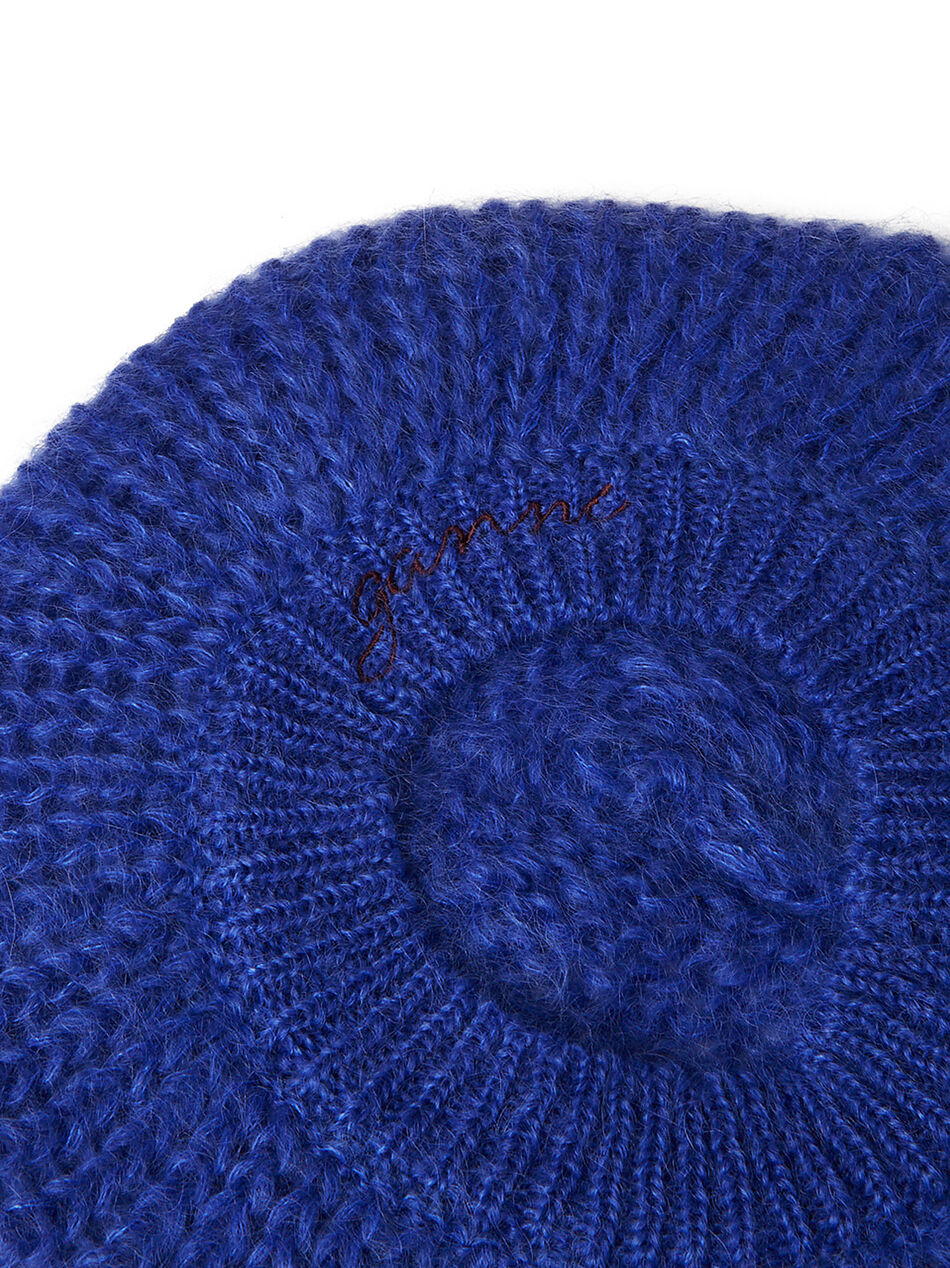 Brushed Knit Beret