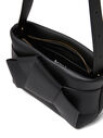 Acne Studios Knot Shoulder Bag Black flacn0250010blk