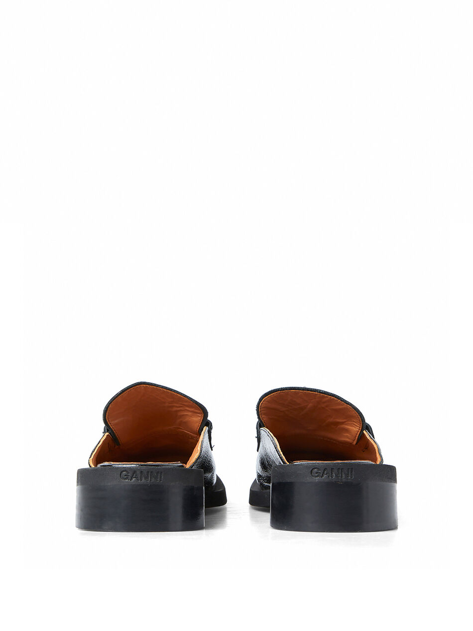 Squared Toe Mules