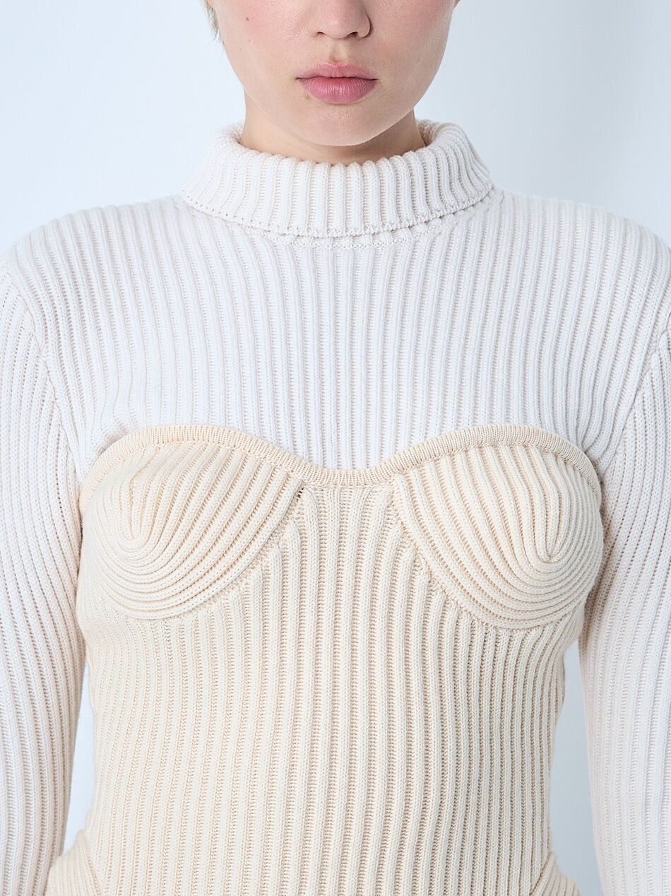 Ribbed Wool Sweater