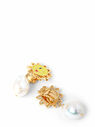 SAFSAFU Sun Clip On Earrings Gold flsaf0250010gld
