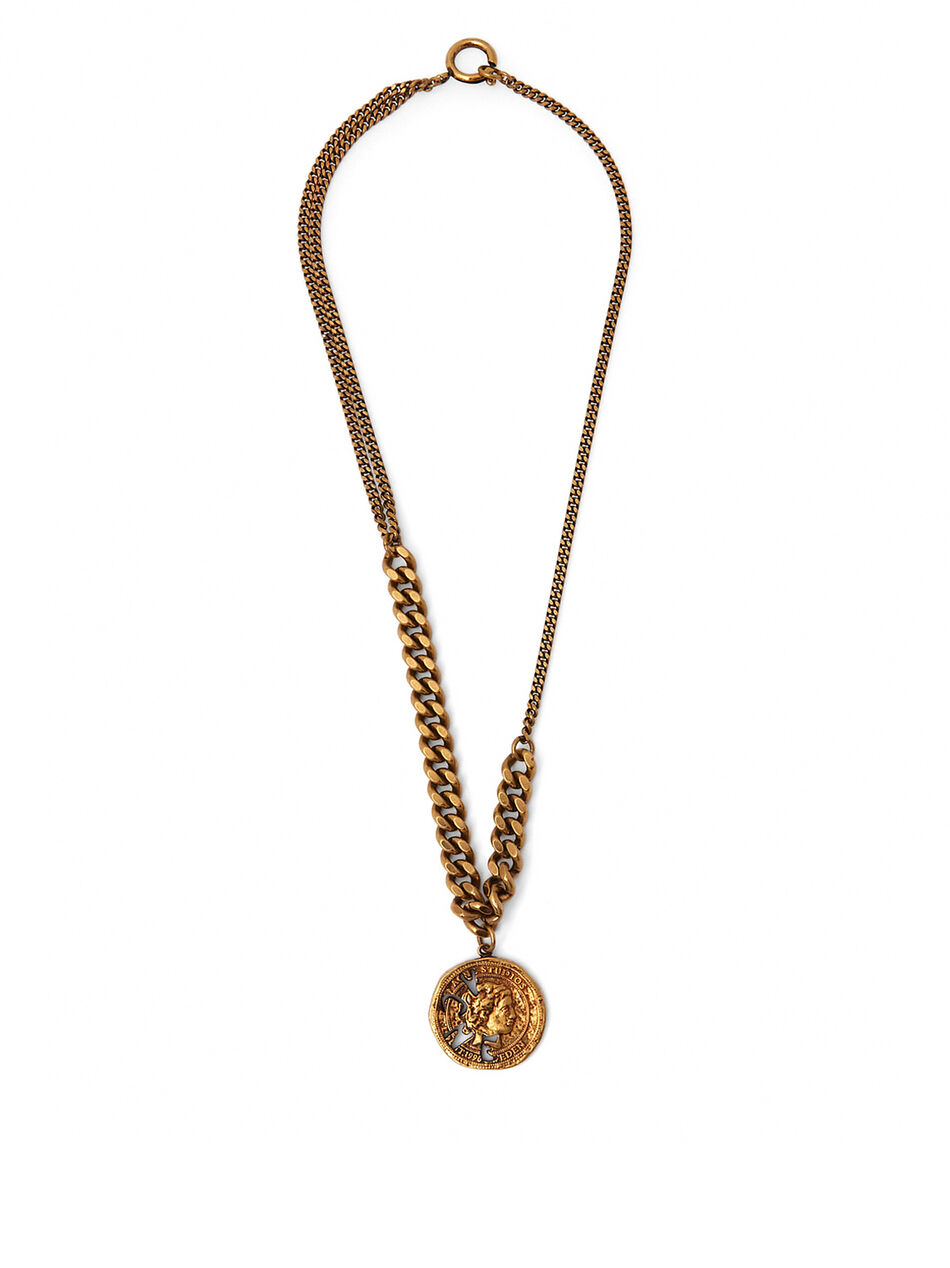 Coin Charm Pendant Necklace