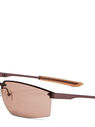 Eytys Aero Sunglasses in Brown Brown fleyt0350022brn