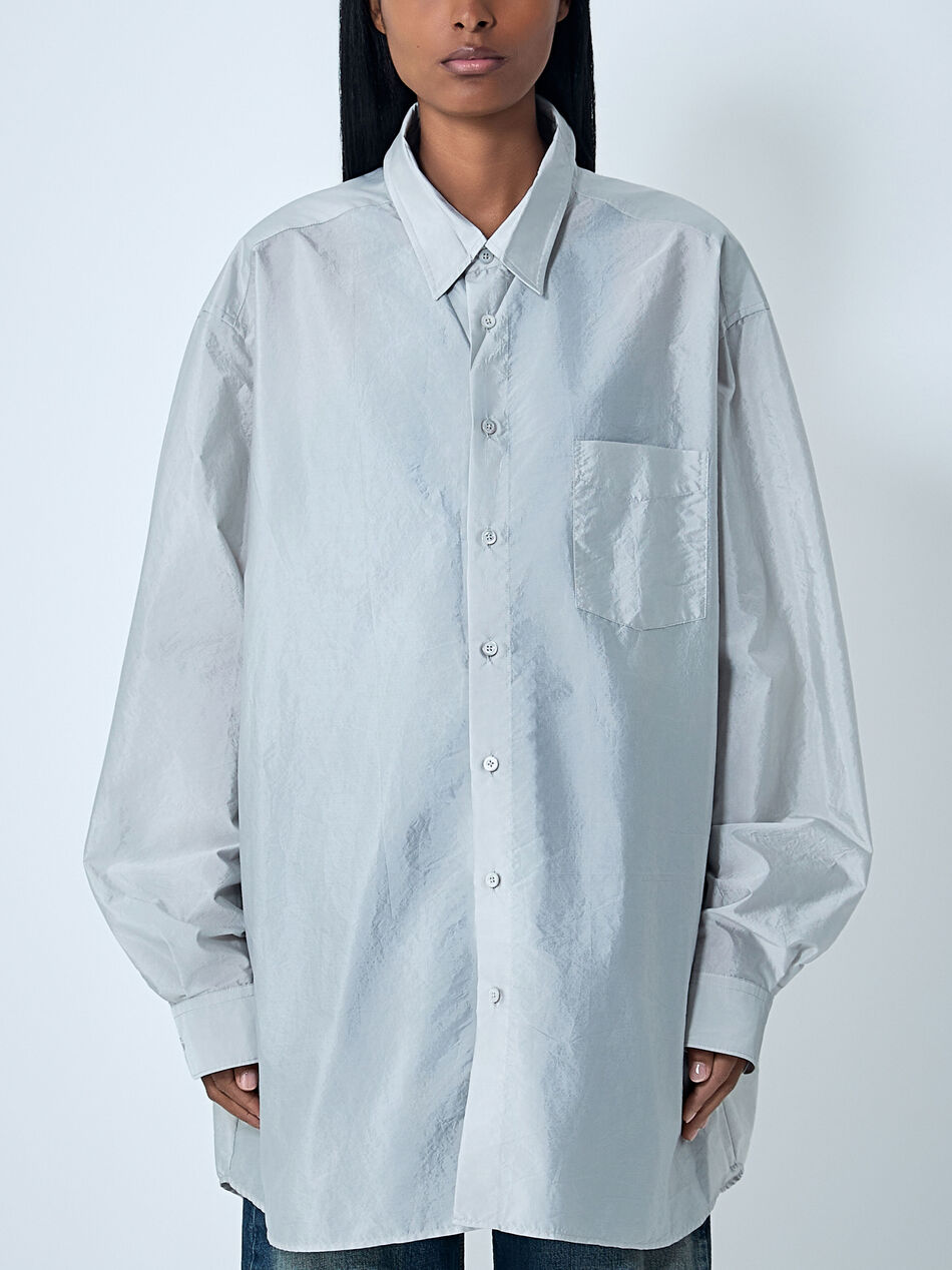 Technical Button-Down Shirt