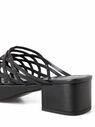 BY FAR Norman Sandals in Black Leather Black flbyf0247031blk