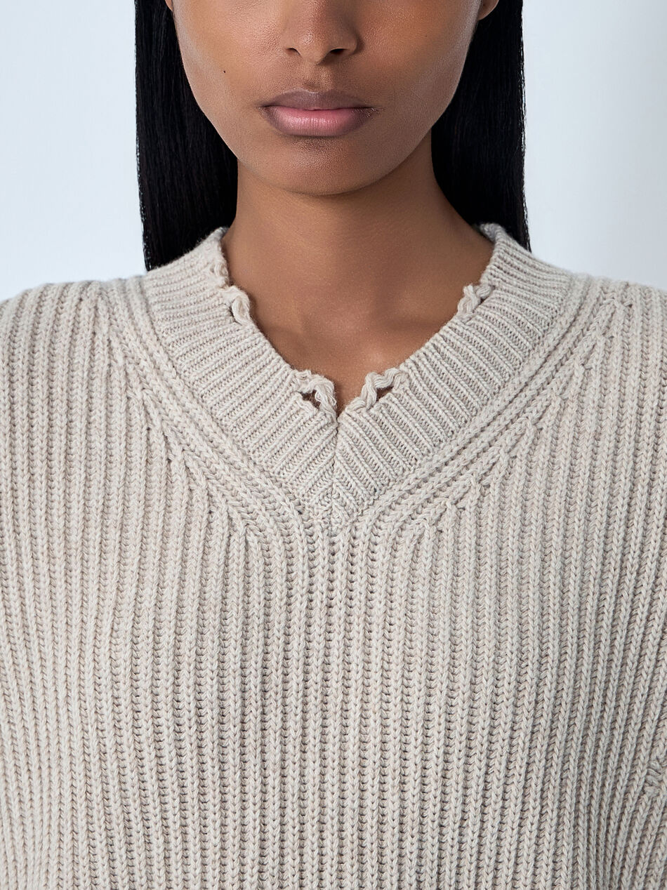 Distressed Sweater