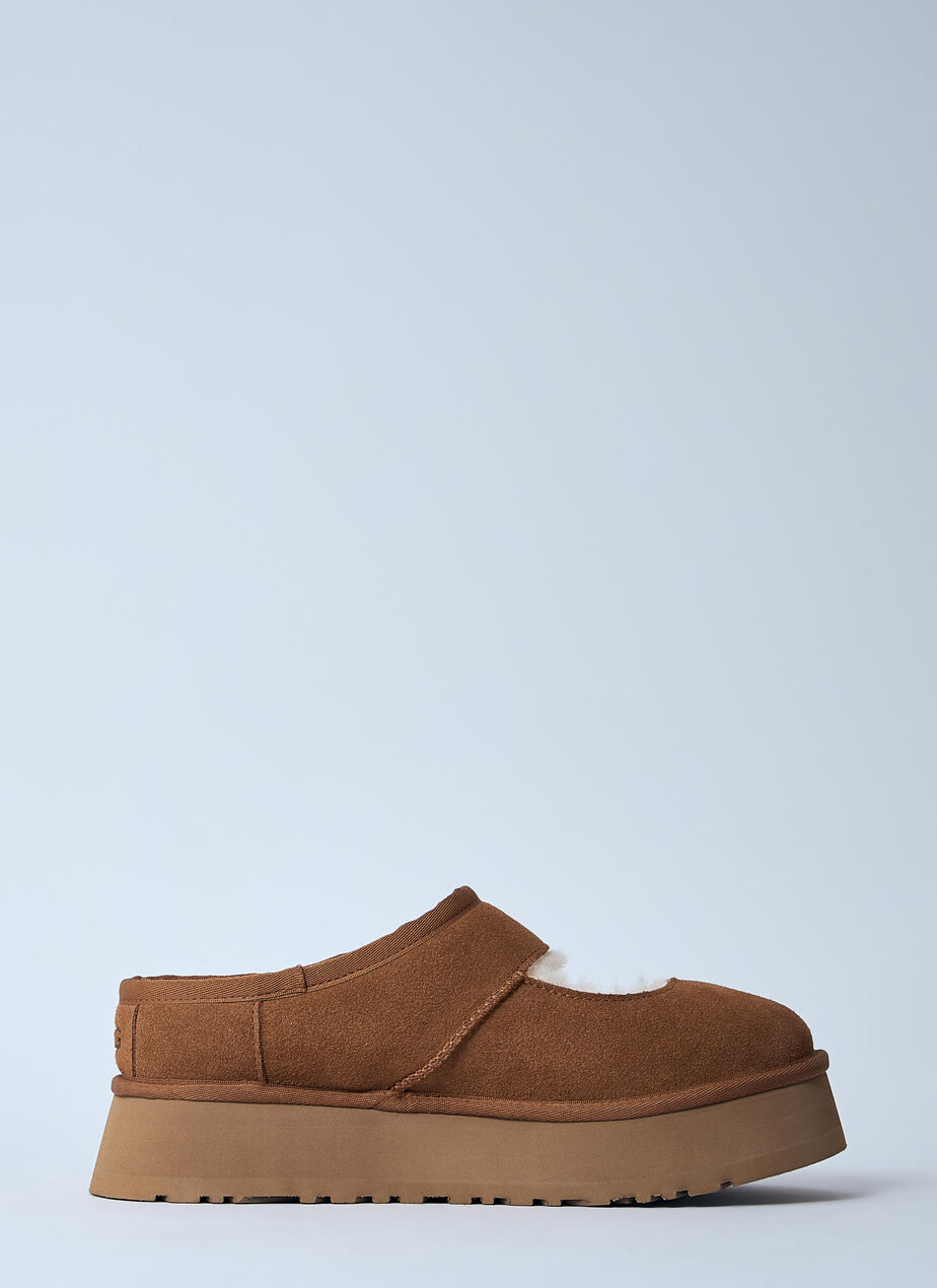 Suede Bea Mary Jane Platform Shoes