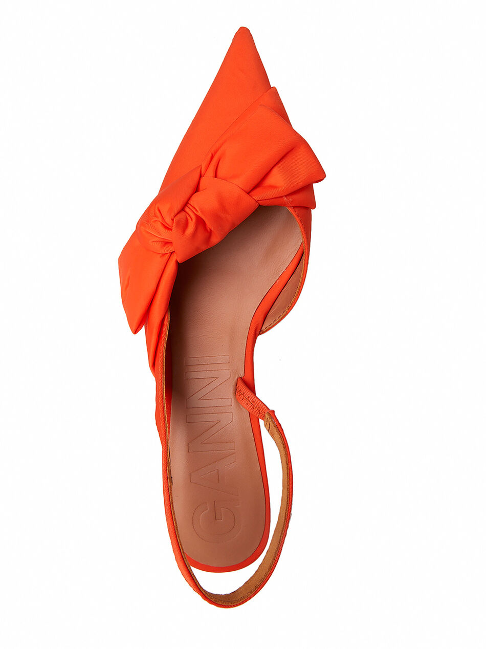 Soft Bow Kitten Heels