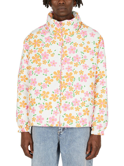Floral Padded Down Jacket