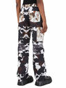 Burberry Roisin Pants with Camouflage Motif Brown flbur0245091brn