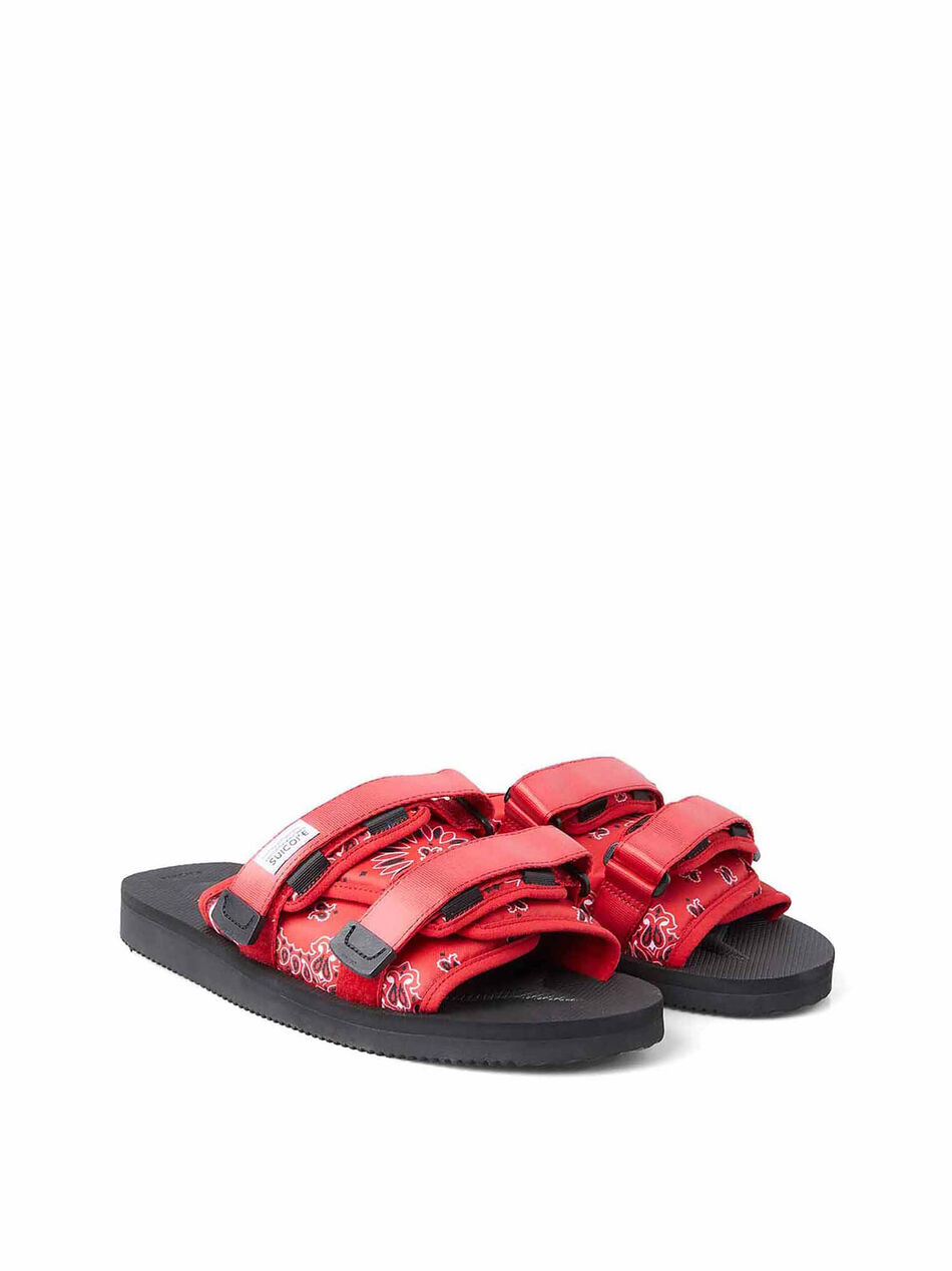 Moto-Cab Bandana Red Sandals