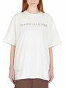 Marc Jacobs The Logo Print Big T-shirt  flmcj0247008wht