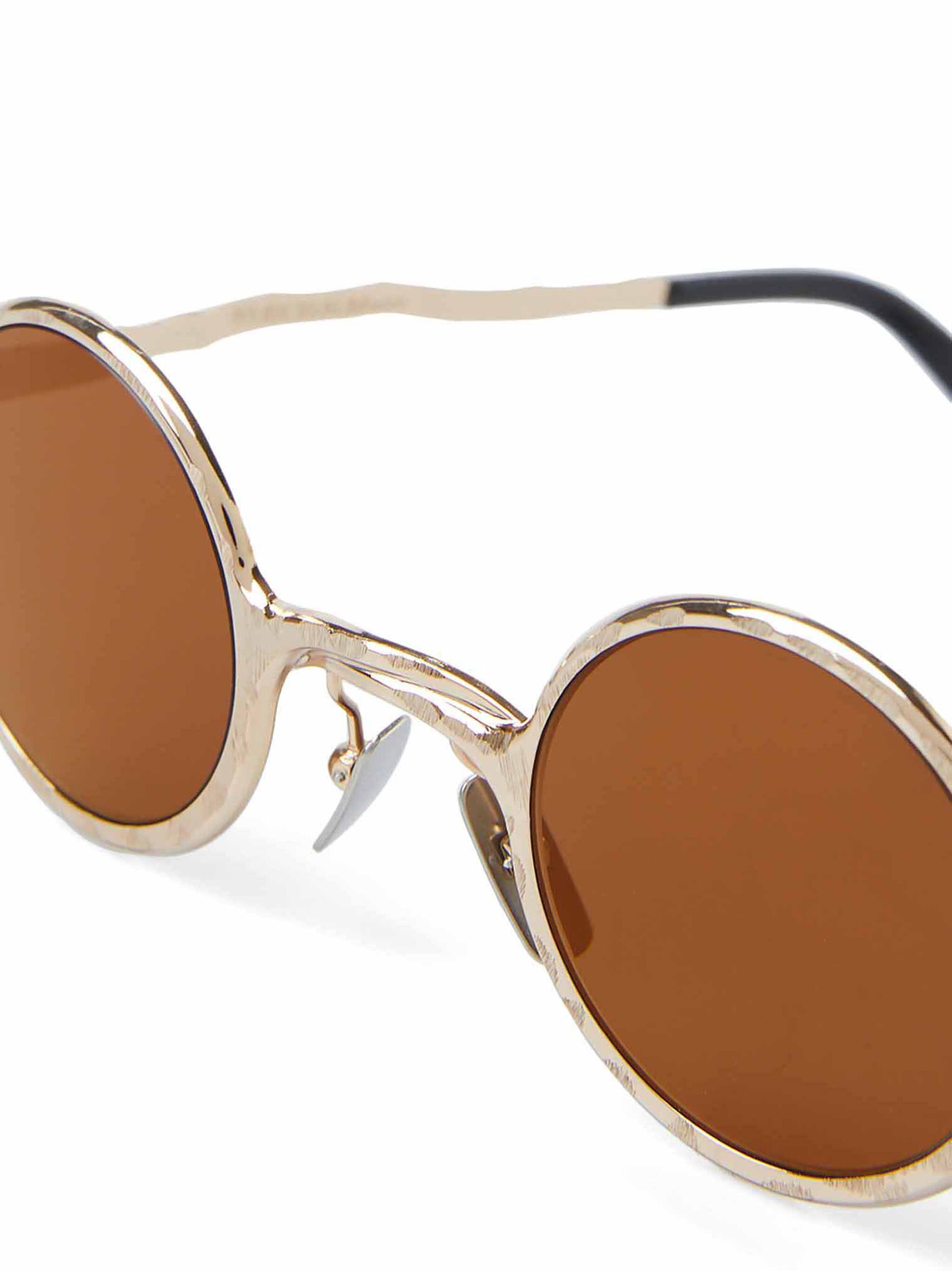 Kuboraum Z17 Gold Sunglasses | THE FLAMEL®