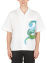 Marni Snake Print Shirt White flmni0149006wht