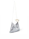 Paco Rabanne Hobo Metallic Shoulder Bag Silver flpac0250050sil