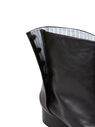 Maison Margiela Tabi H30 Black Leather Boots Black flmla0246055blk