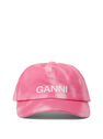 GANNI Tie Dye Pink Baseball Cap  flgan0249031pin
