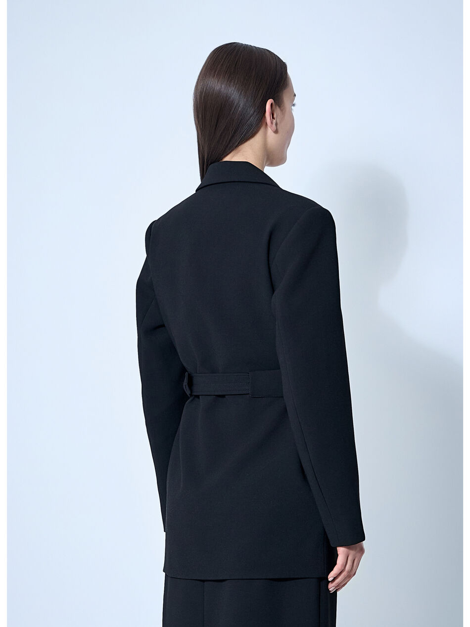 Bonded Crepe Blazer