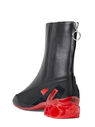 Raf Simons (RUNNER) Cycloid High Boots in Black Black flraf0147029blk