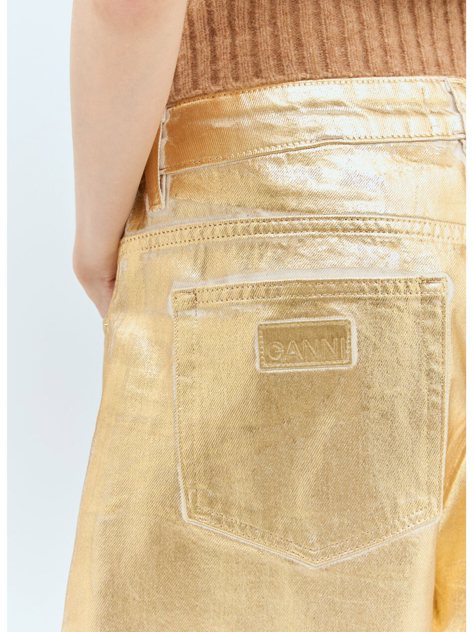 Foil Wide Jeans