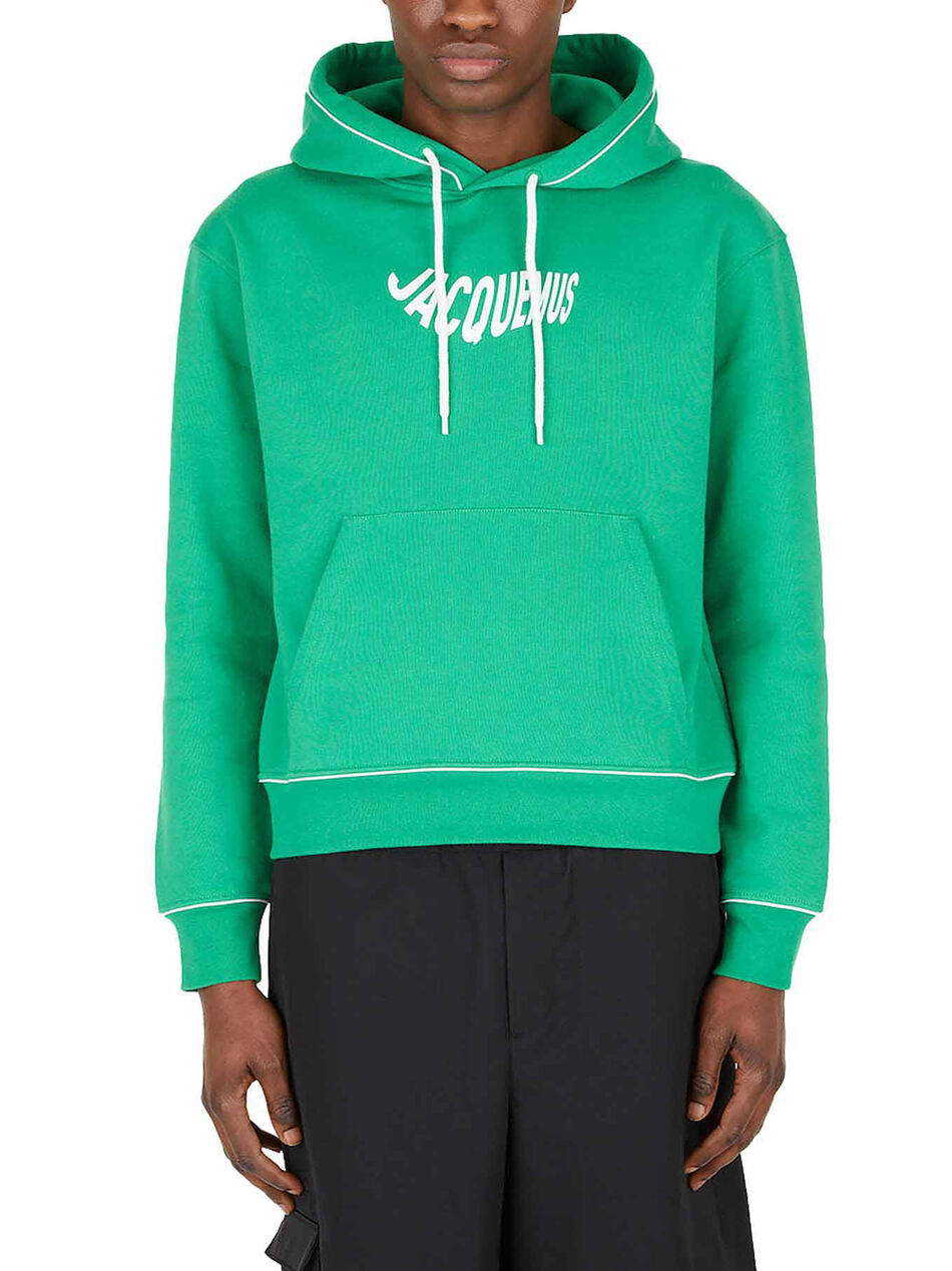 Le Vague Logo Hooded Sweatshirt