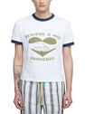 Wales Bonner Sanle T-Shirt White flwbn0148007wht