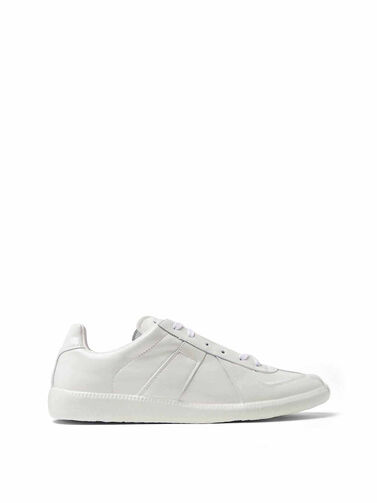 malt temperament mesh Maison Margiela Replica Sneaker in White Leather | THE FLAMEL®