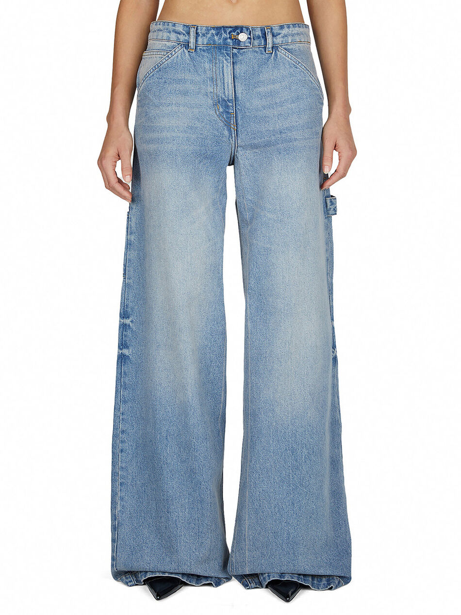 Dirty Blue Demin Baggy Pants