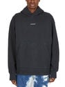 Acne Studios Logo Hooded Sweatshirt  flacn0150030blk