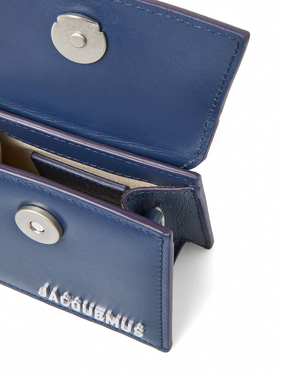 Le Chiquito Homme Crossbody Bag in Dark Blue