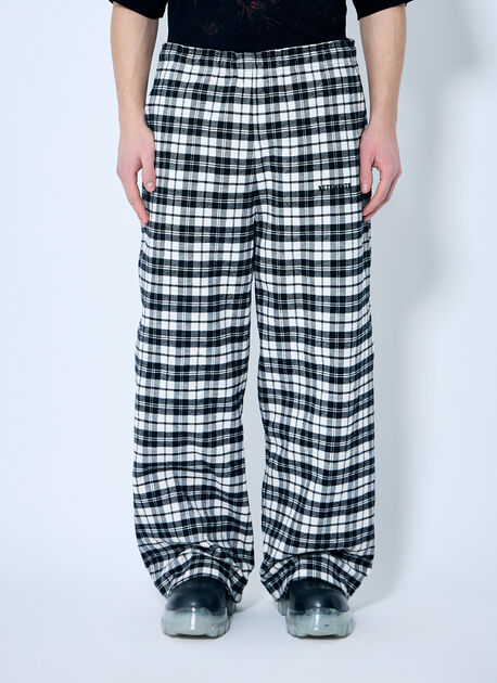 Metalized Wrinkled Pyjama Pants