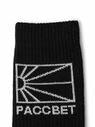 Rassvet Black Socks with PACCBET Sunrise Logo Black flrsv0148036blk