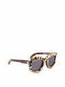 Kuboraum B2 Armadilo Sunglasses Brown flkub0348021brn