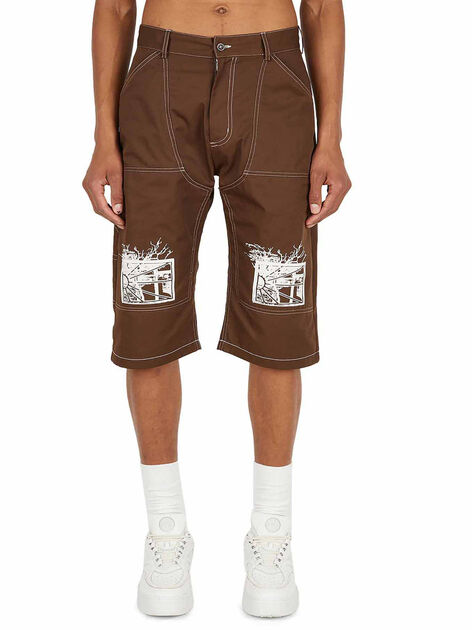Work Shorts with Sunrise Logo