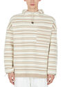 Jacquemus La Maille Carozzu Hooded Sweater White fljac0150005wht