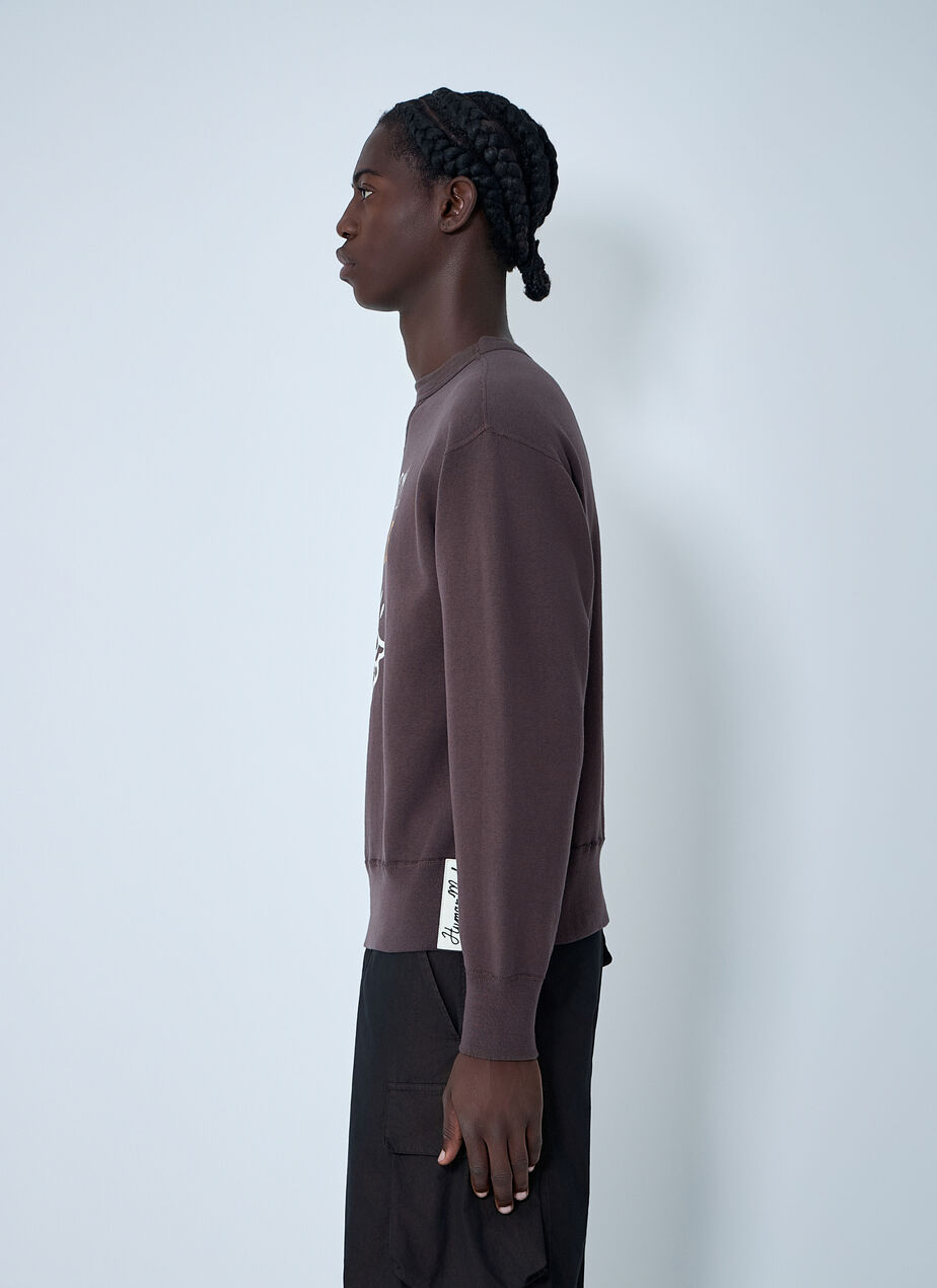 Logo Motif Sweatshirt