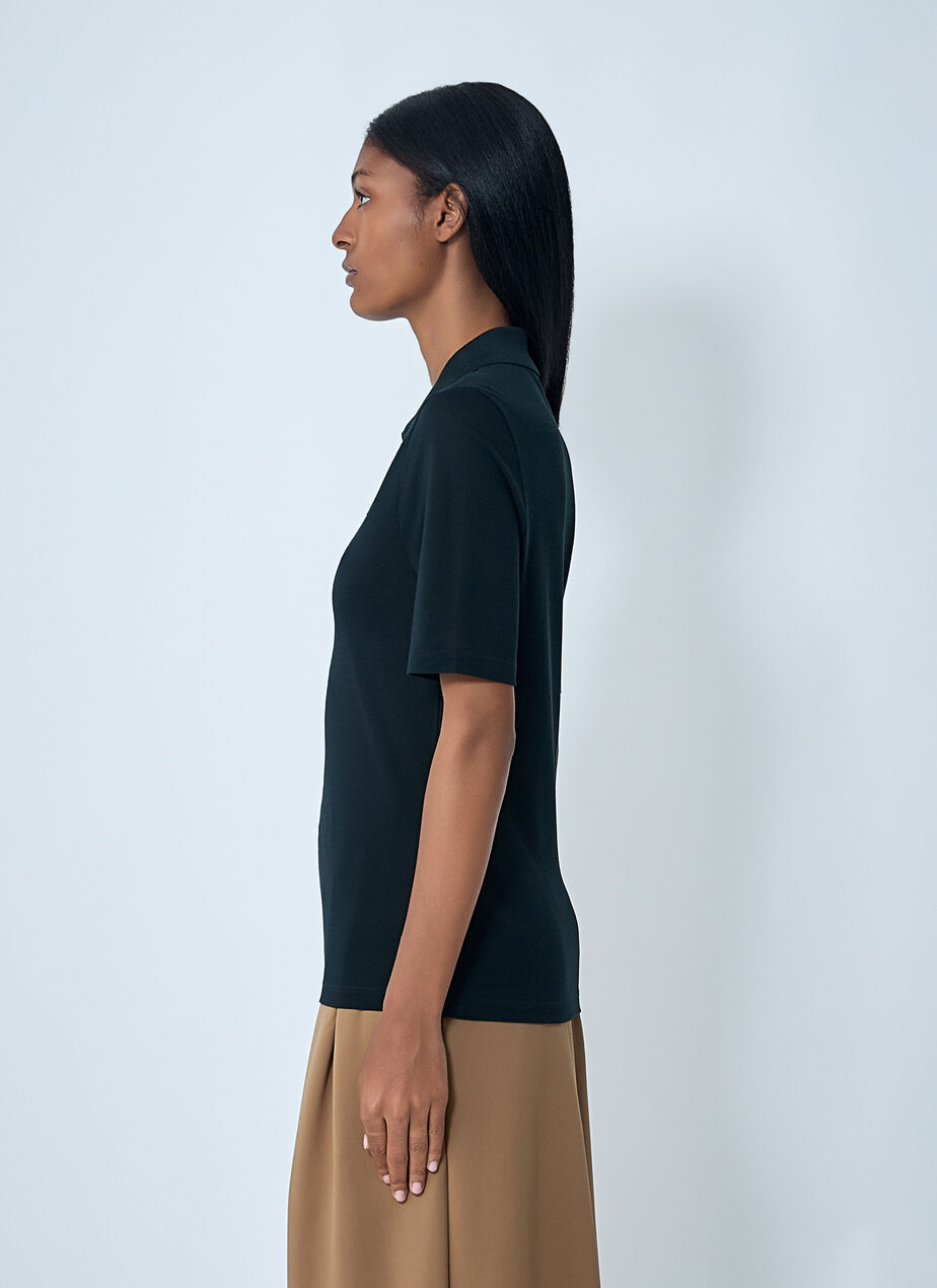 MARIETTE CHEMISE COL BORD-COTES MA