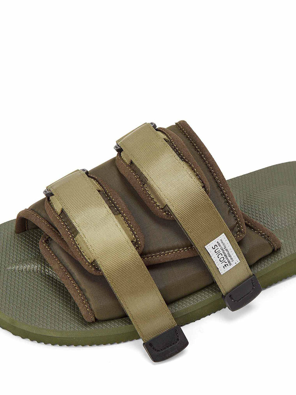 Moto-Cab Green Sandals