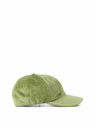 Rassvet Green Velvet Cap with PACCBET Logo Black flrsv0148028grn