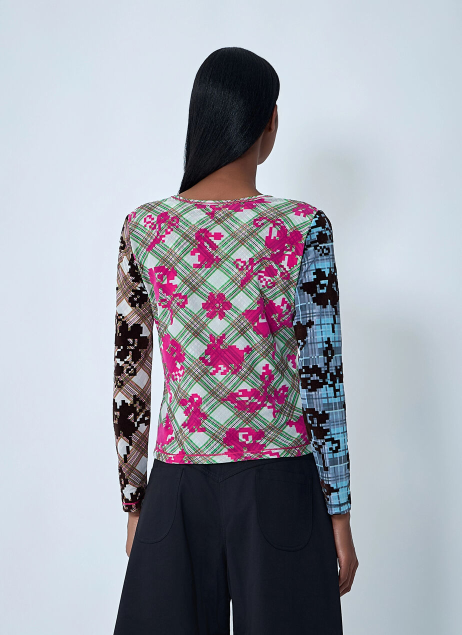 Pixel Bunny Mesh Top