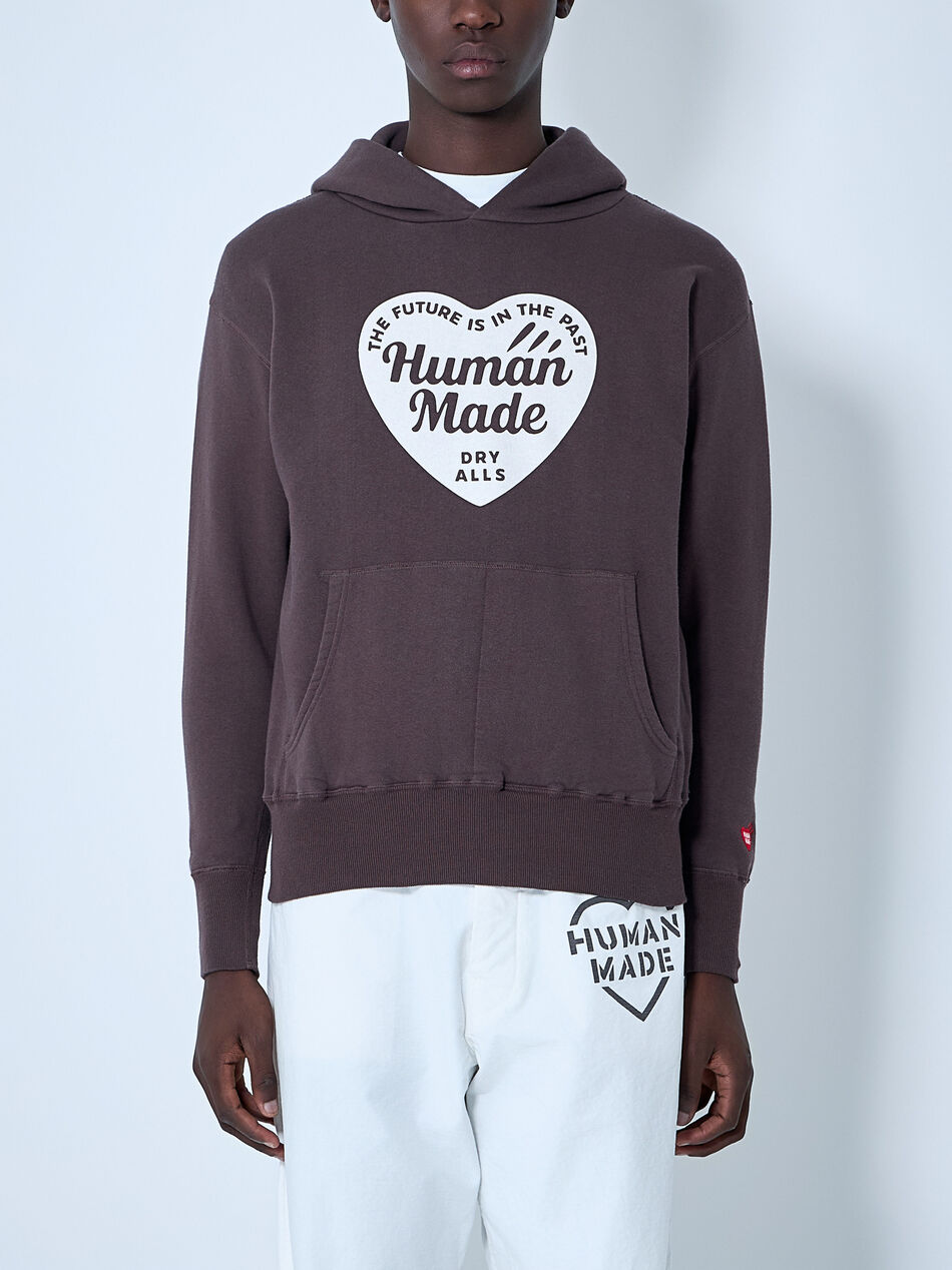 Logo Motif Hooded Sweatshirt