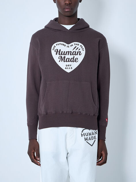 Logo Motif Hooded Sweatshirt